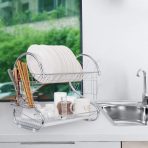 2 Layer Dish Rack - Image 4