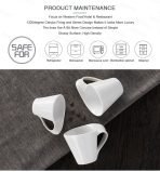 Porcelain swag cups with saucers - Image 3