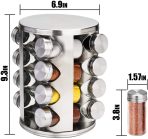 17pcs seasoning bottles rotating rack - Image 5