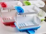 2 Tier Plastic dish Rack