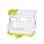 2 Tier Plastic dish Rack - Image 2