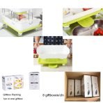2 Tier Plastic dish Rack - Image 4