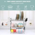 3 Tier Dish Rack - Image 6