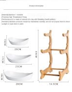 3 Tiers Luxurious Candy fruit rack with bowls - Image 3