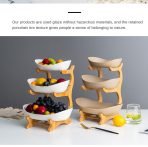 3 Tiers Luxurious Candy fruit rack with bowls - Image 7