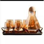 7pc wine/whiskey decanter - Image 10