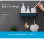 Wall mounted Multi Functional Bathroom Shelves - Image 4