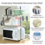 Multi functional Microwave Oven Rack - Image 5