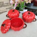 Pumpkin serving bowls 3pcs set