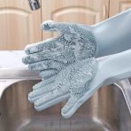 Silicon washing gloves