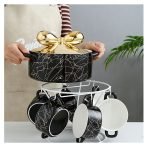 Marble soup bowls set - Image 8