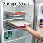 Fridge organizer containers