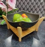 Marble Salad/ Fruit Serving Bowls - Image 2