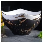 Marble Salad/ Fruit Serving Bowls - Image 7