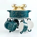 Marble soup bowls set - Image 2