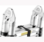 Double side d telescopic ladder 2.8*2.8/5.6mtrs - Image 2