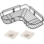 Metallic corner triangular bathroom/kitchen organizer - Image 3