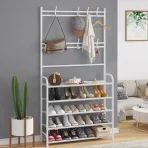 Shoe rack with hangers - Image 8