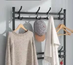 Shoe rack with hangers - Image 3