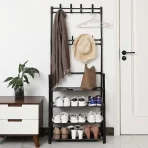 Shoe rack with hangers - Image 7